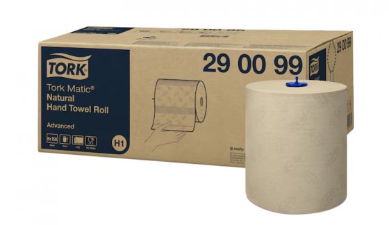 Tork Matic Natural Advanced 2Ply 150m X 6 Rolls  - H1