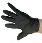 Nitrile Diamond Grip Black Glove 100 Pack - M