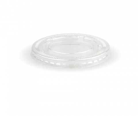 Biocup PET Flat Lids For Cold Cups X1000