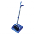 Commercial Upright Dustpan Set - Blue