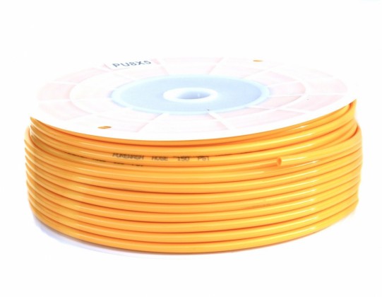 Everest Water Hose 8mm (OD) x 5mm (ID) 50m Yellow