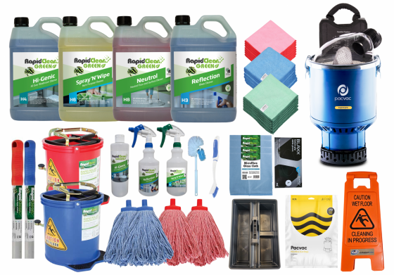 Commerical Cleaner Startup Kit - Pacvac Superpro