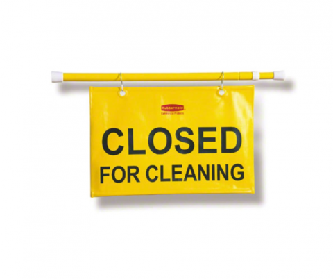 Sign - Extendable - Closed For Cleaning