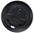 PS Plastic Cup lids Black