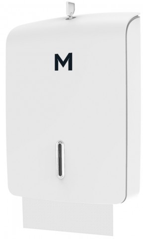 M Tall Slimfold Towel Dispenser - White