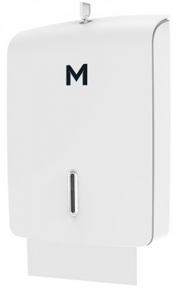 M Tall Slimfold Towel Dispenser - White