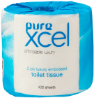 Pure Xcel 2Ply 400 Sheets X 48 Rolls - XT400