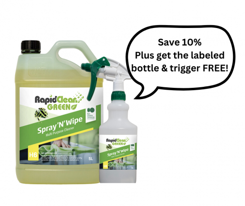 Rapidgreen Spray N Wipe