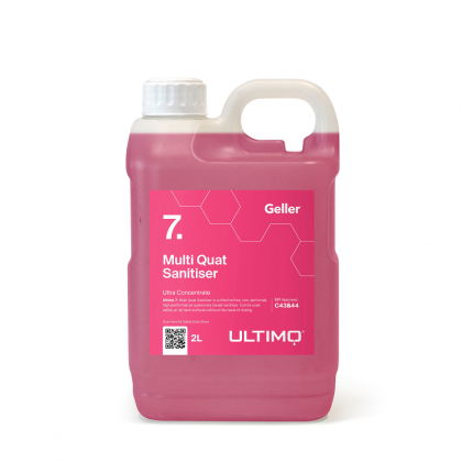 Geller Ultimo #7 Multi Quat Sanitiser C43/C44 2L