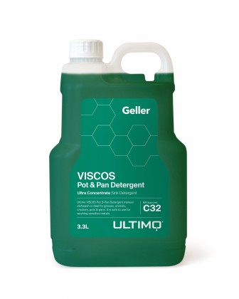 Geller Ultimo VSCOS Pot & Pan Detergent 3.3L