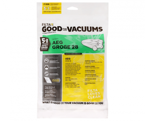 F006 AEG Grobe 28 SMS Bags - 5 Pack