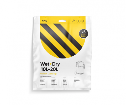 C019 Wet & Dry 20 litre SMS Bags - 5 Pack