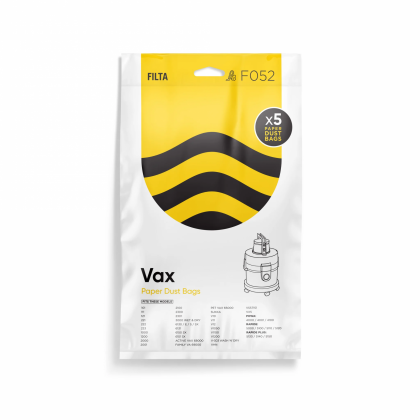 F052 - Vax Paper Bags 5 Pack