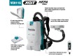 Makita 40Vmax XGT Backpack Vacuum 6L - 2 Batteries