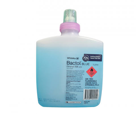 Whiteley Bactol Blue Alcohol Gel 1L Cartridge