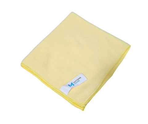 Yellow Microfibre Dusting Cloth 40x40cm