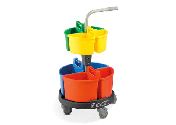 Numatic Carousel Trolley | Products | Waikato Cleaning Supplies